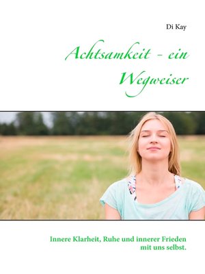 cover image of Achtsamkeit--ein Wegweiser